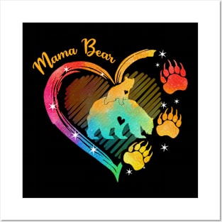 Mama Bear Color LGBT Posters and Art